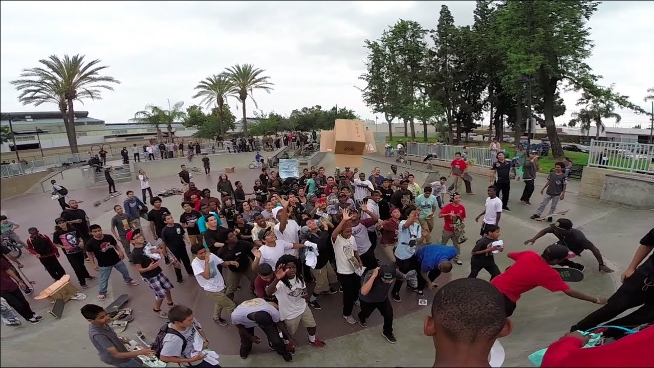 CHARLEY FORD BDAY SKATE JAM - GOPRO VLOG
