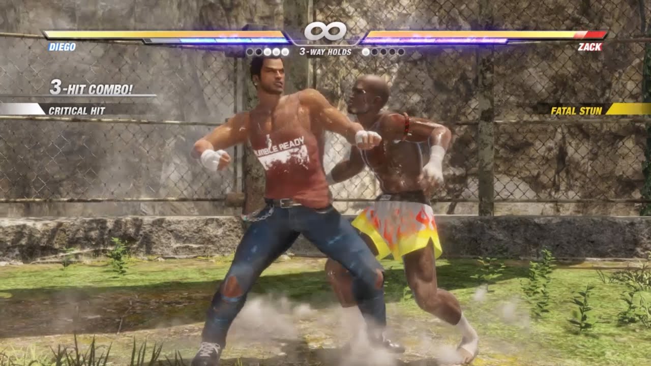 Dead or Alive 6 - Diego VS Zack