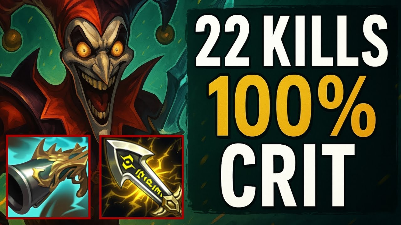 New Season Full Crit Shaco Build! - S15 Emerald [League of Legends] Full Gameplay - Infernal Shaco