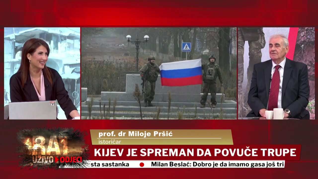 RAT UŽIVO - Od 20 tačaka do Pacifika: Pregovori o ratu i nove globalne linije podela