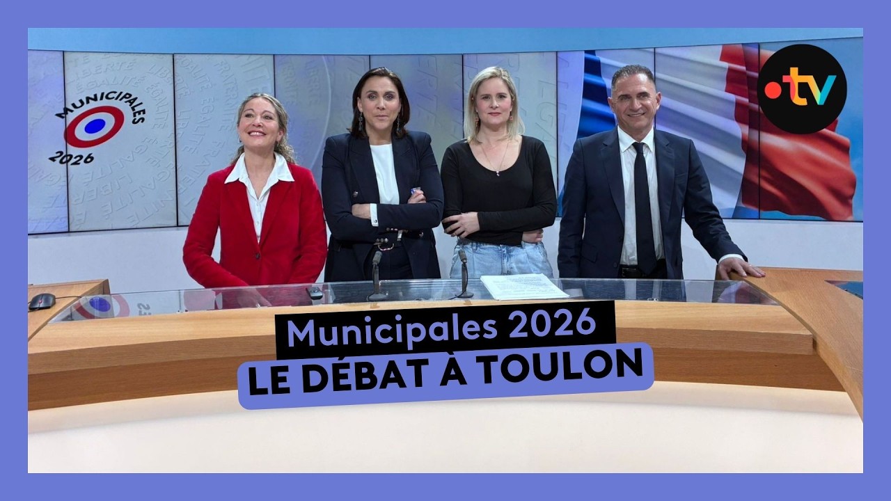 Municipales à Toulon : Abandon du BHNS, sécurité, aménagement du littoral, le débat du 1er tour