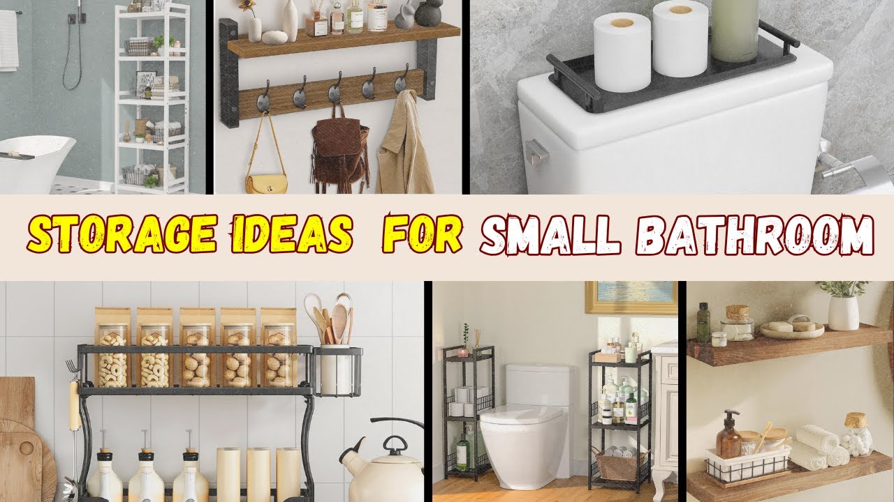 Small Bathroom Storage SHOCKER 20 Ideas You Never Knew Existed!
