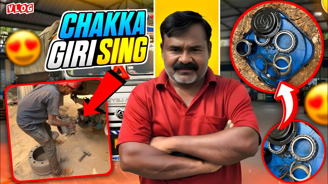 Truck ka Chakka Giri Sing Hua 😃 || Truck load ho Gaya  🥰 #vtravelvlogs 