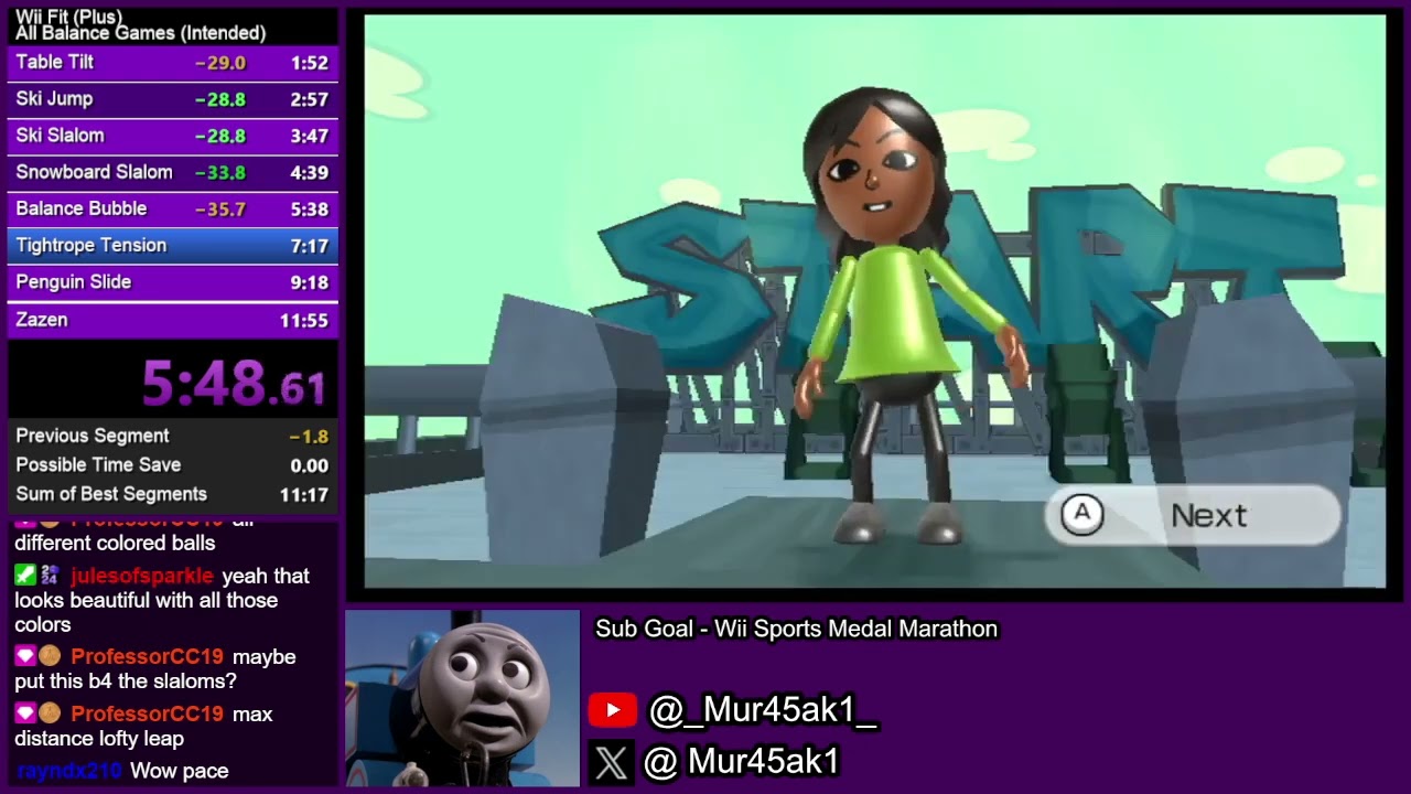 Wii Fit (Plus) - All Balance Games (Intended - 11:17)