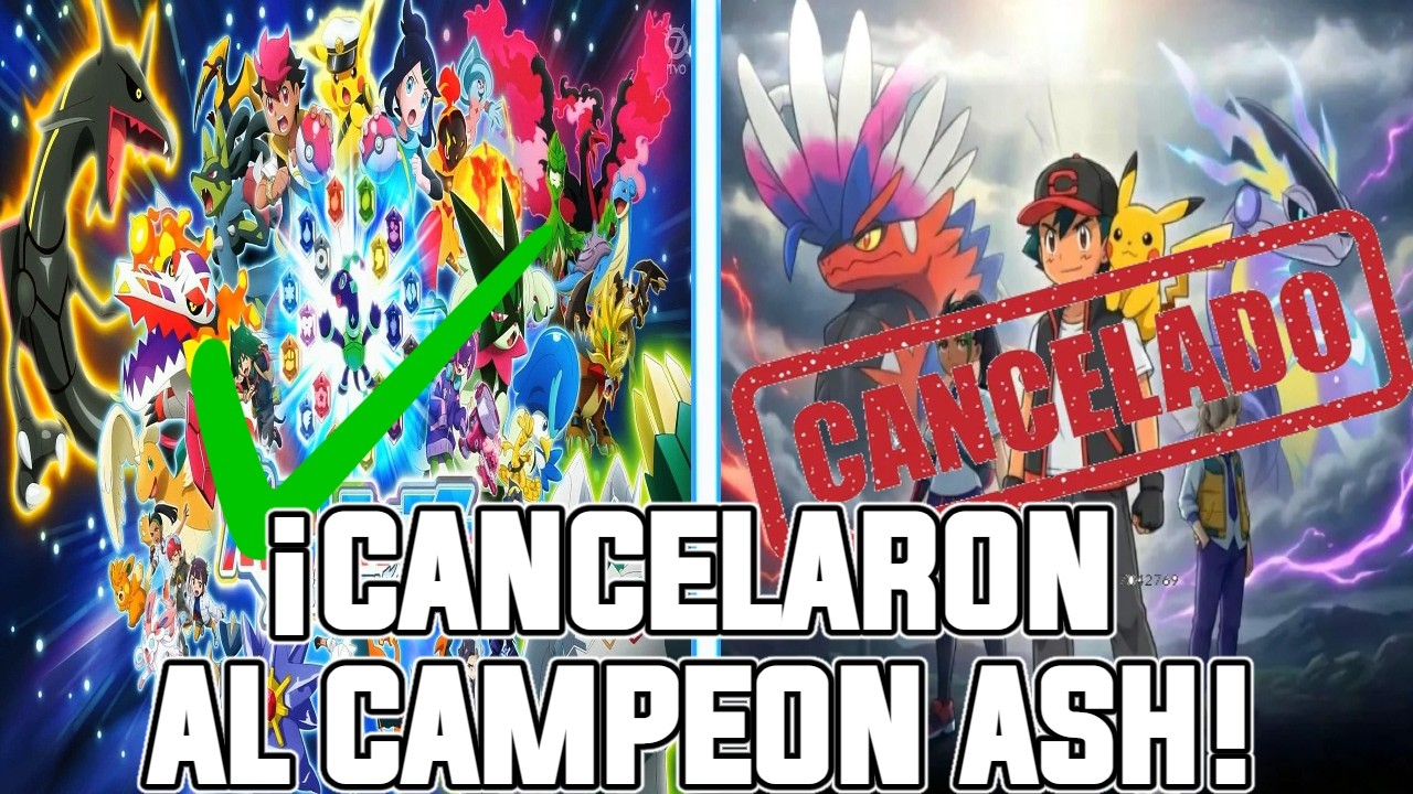 CANCELARON AL CAMPEON ASH POR POKEMON HORIZONTES Y LIKO | ASH IBA A CONTINUAR EN #pokemon