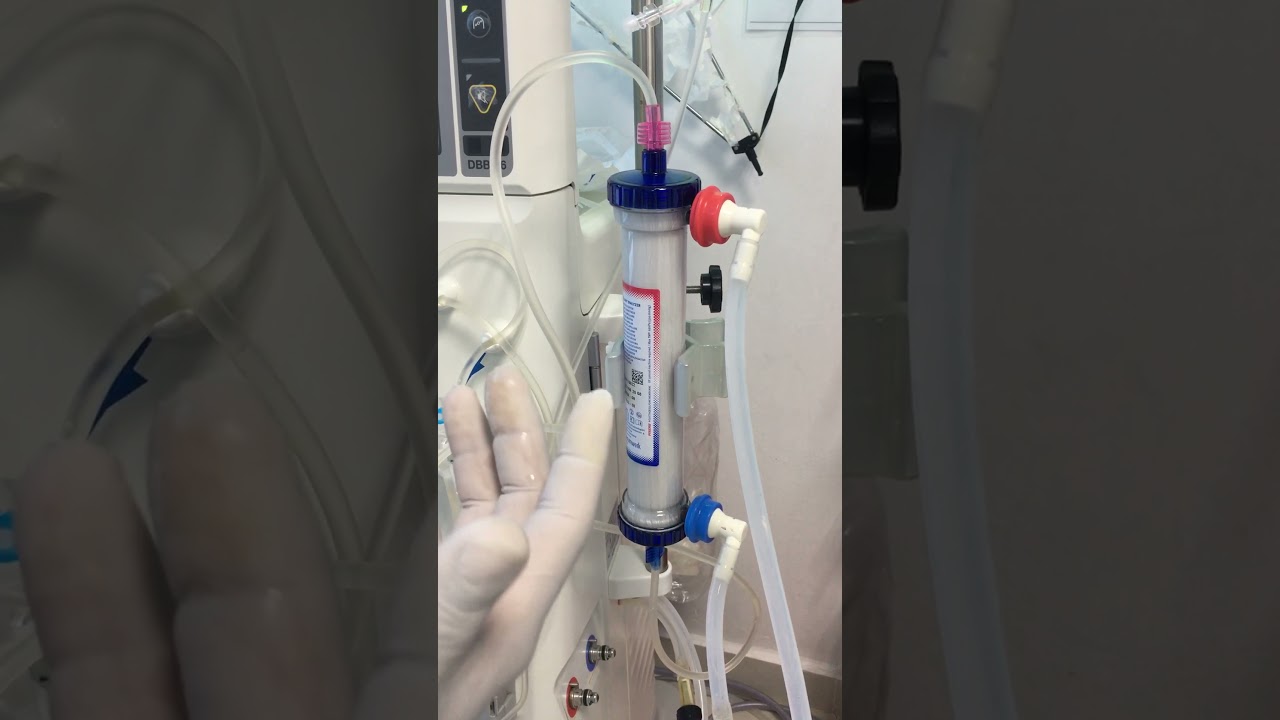 Preparación de máquina de diálisis NIKKISO y su configuración