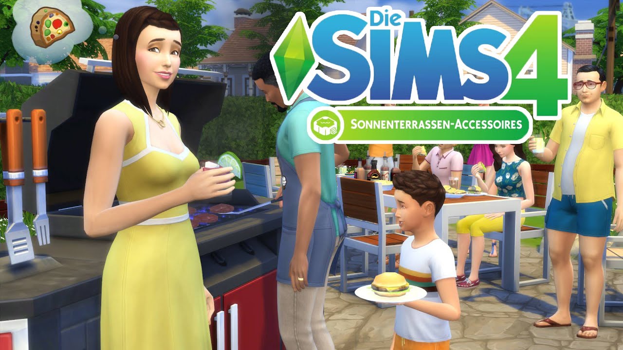 DIE SIMS 4: SONNENTERASSEN - ACCESSOIRES [Accessoire - Pack] ☆ Vorstellungsvideo