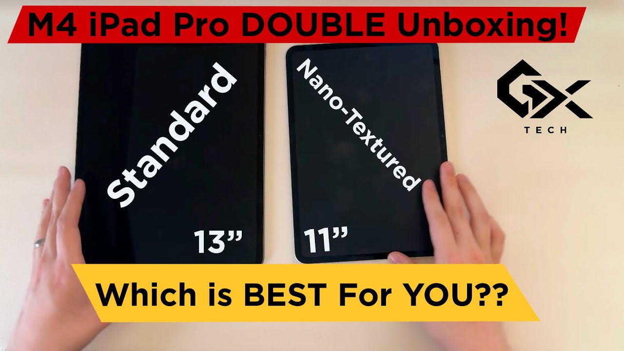 M4 iPad Pro! 13” AND 11” With Accessories - Unboxing and First Impressions!