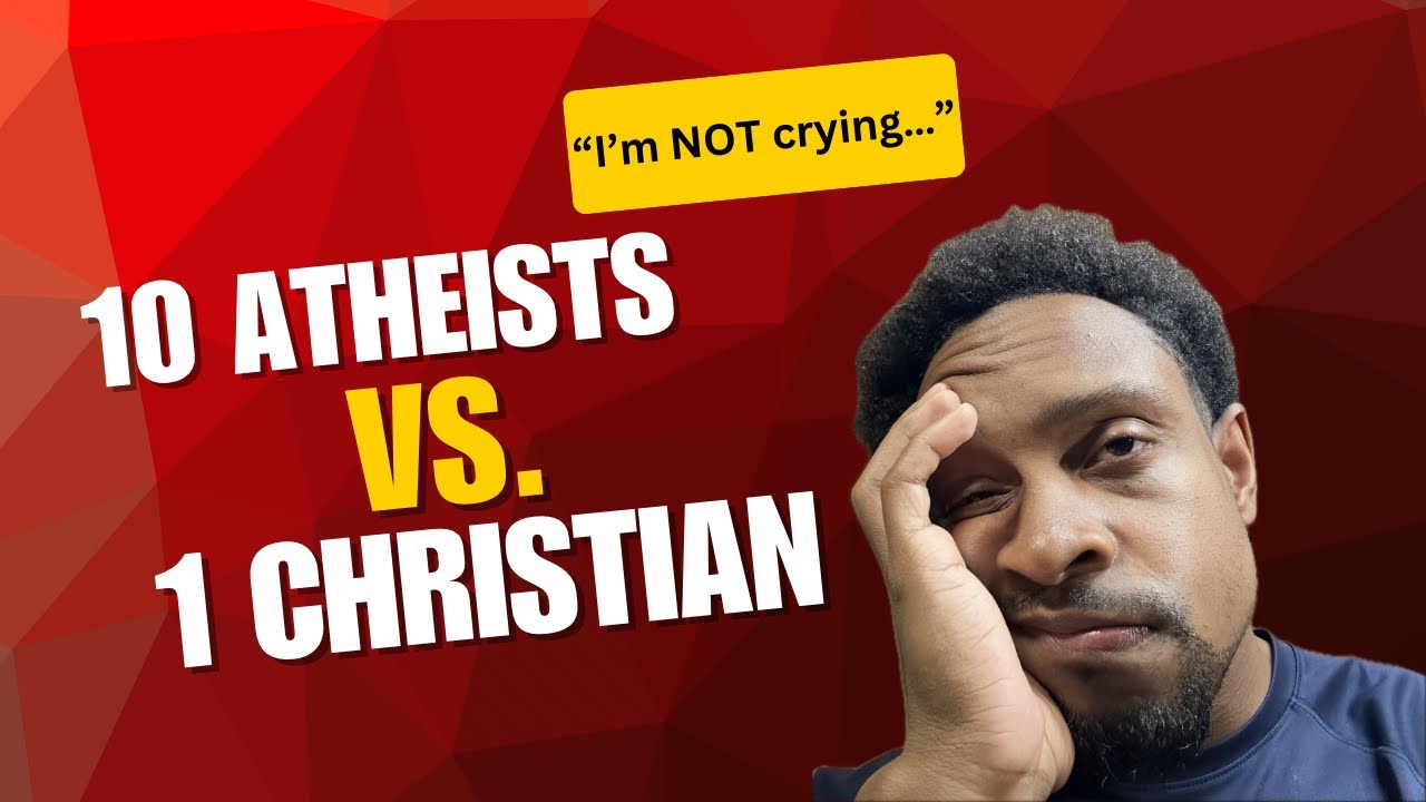 10 Atheists and an Old Testament Scholar vs. 1 Christian! (Atheist puts a bounty on God's head)