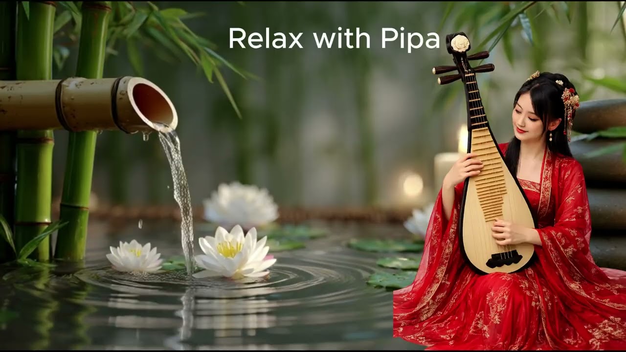 Relaxing Music with pipa instrument