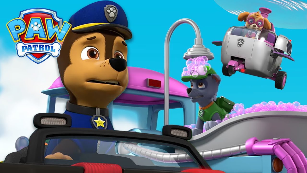 Rocky kénytelen fürdeni! | Mancs Őrjárat | PAW Patrol | Magyar epizód