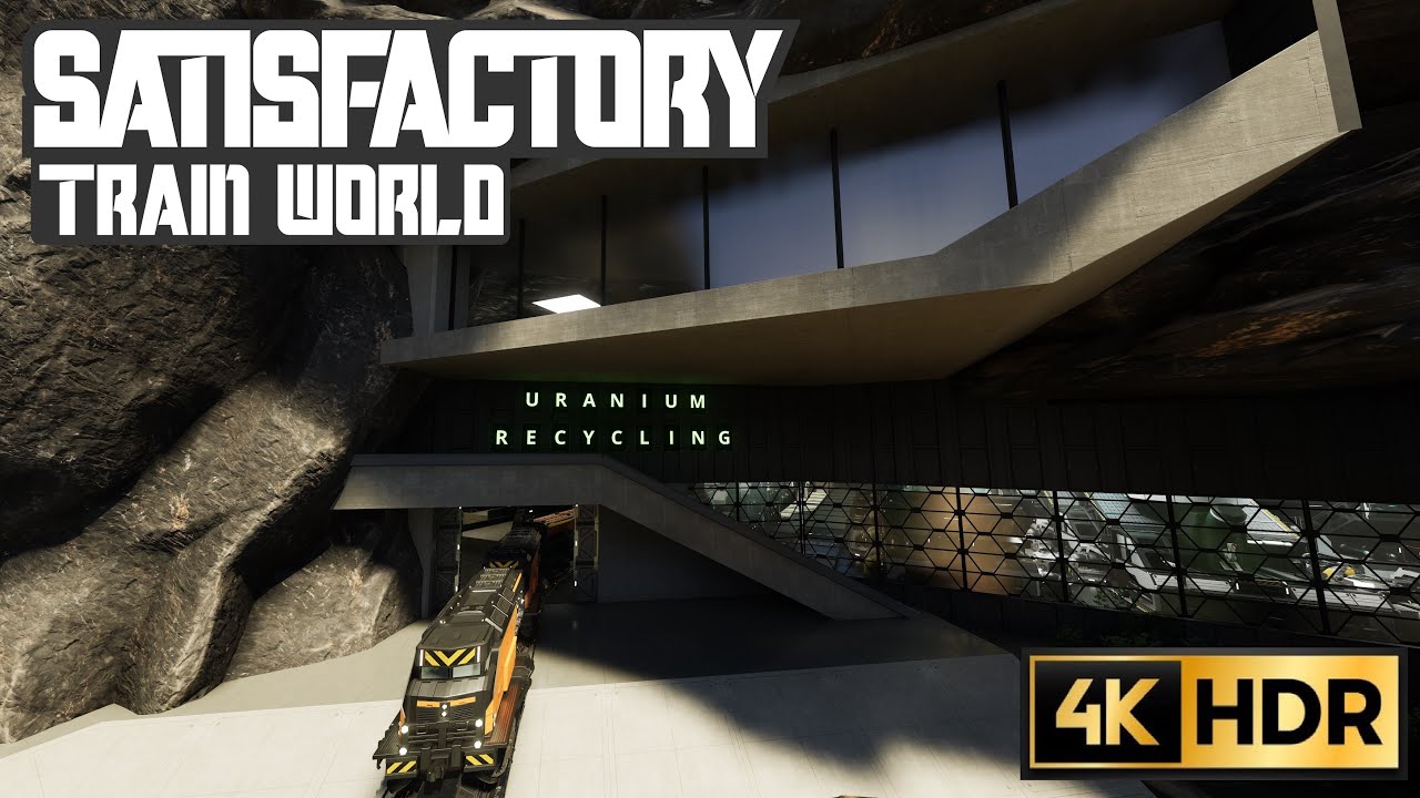 THIS WORLD SAVE IS INSANE! 100+ trains pt2 Satisfactory