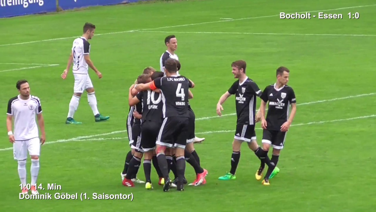 1. Spieltag: 1. FC Bocholt - ETB Schwarz-Weiß Essen 2:2 (2:1)