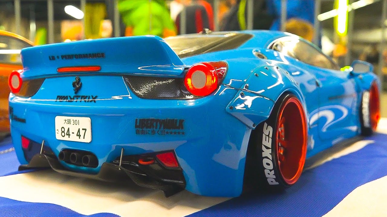 AMAZING RC DRIFT CAR RACE MODELS IN ACTION / Fair Erfurt Germany 2017