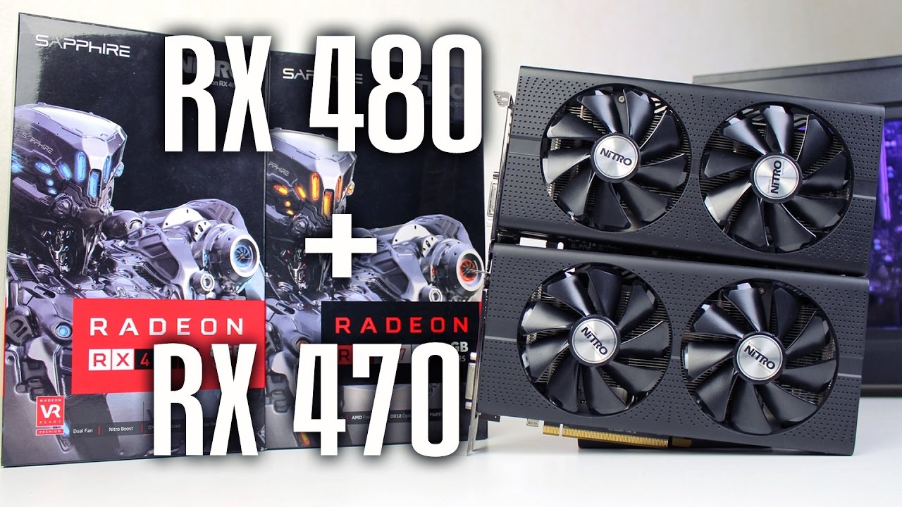 AMD RX 480 + RX 470 in Crossfire | vs GTX 1060 vs GTX 1080