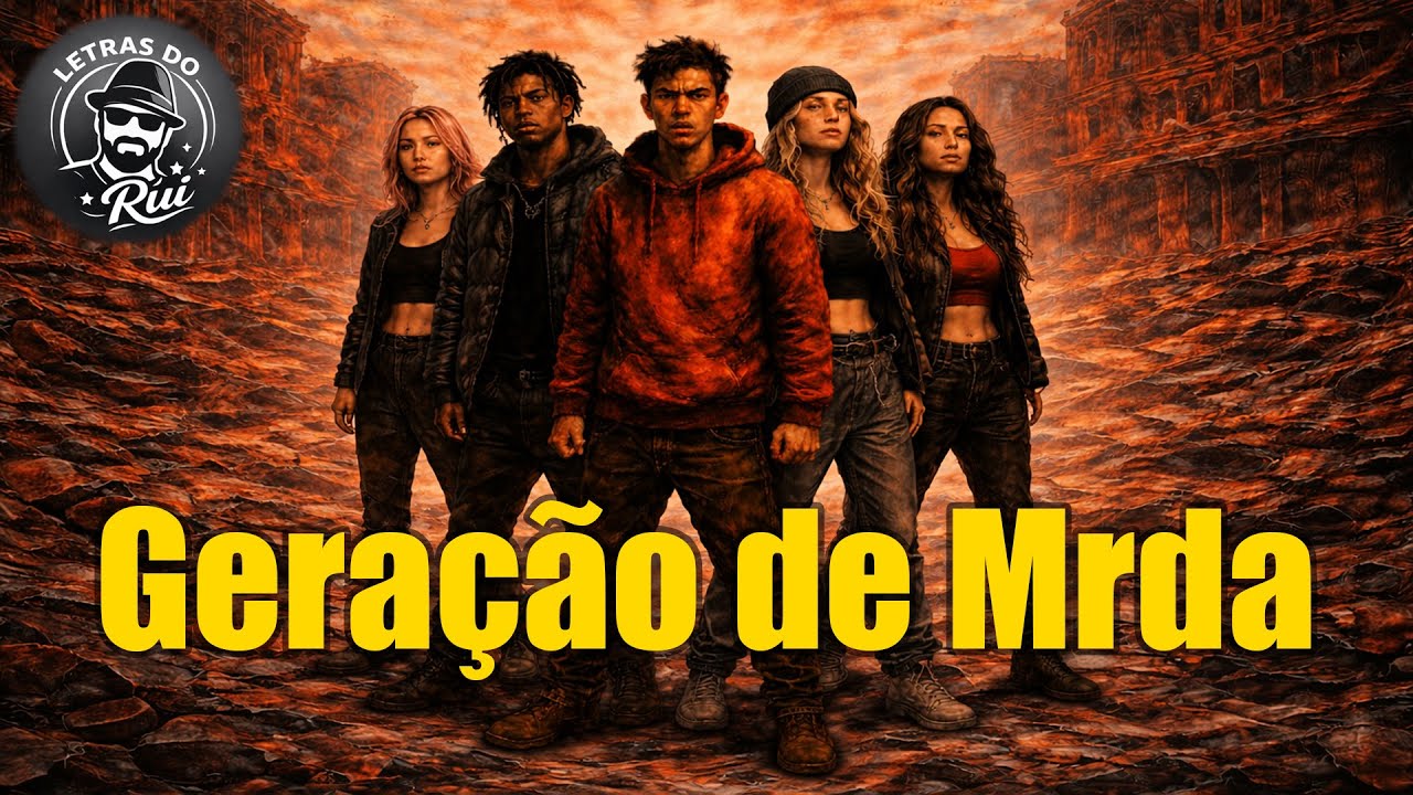 Geração de Mrda – Letras do Rui (Video com letra)
