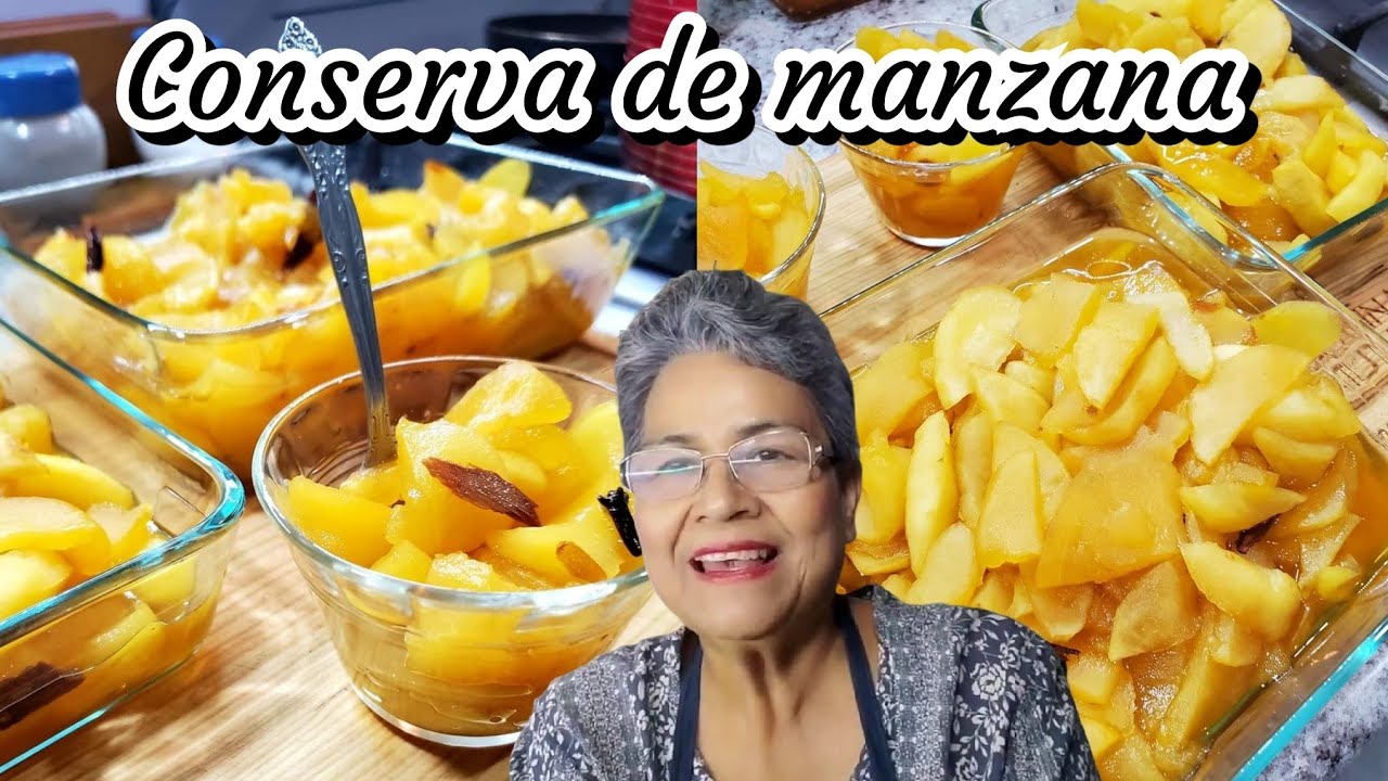 Dulce de manzana o conserva en refrigeración  🍎 😋 | Cocina Tutuli.