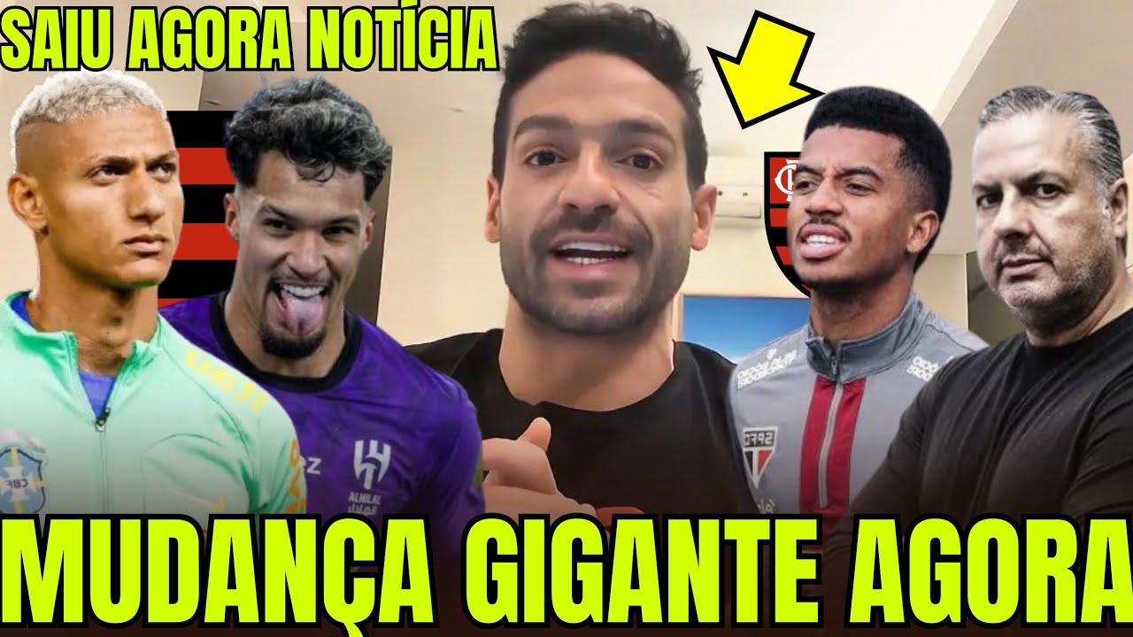 SURPRESA GERAL! RUBRO-NEGRO TOMA ATITUDE FORTE, DEFINE O FUTURO E PEGA TODOS DE IMEDIATO