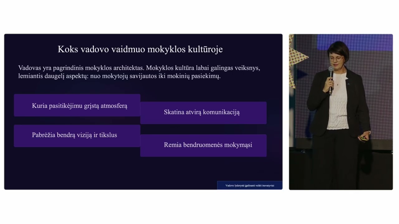 D. Valackienė „Vadovo lyderystė įgalinanti veikti inovatyviai“