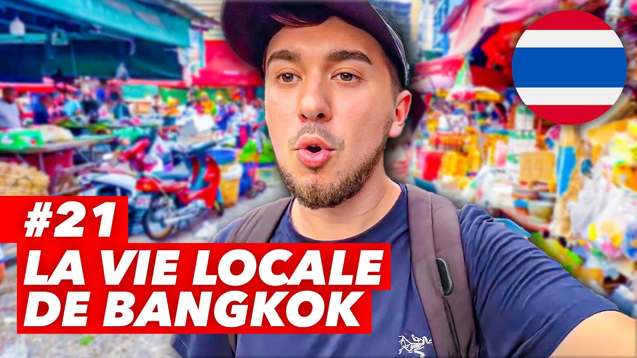 LE MARCHÉ LE PLUS FOU DE BANGKOK (on n’était pas prêts) 🇹🇭
