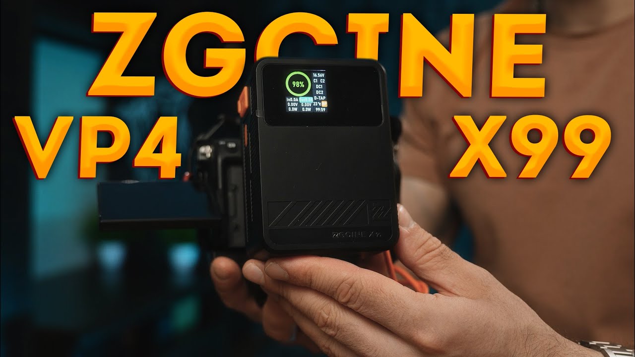 Что такое современный V-mount - ZGCINE X99 и VP4