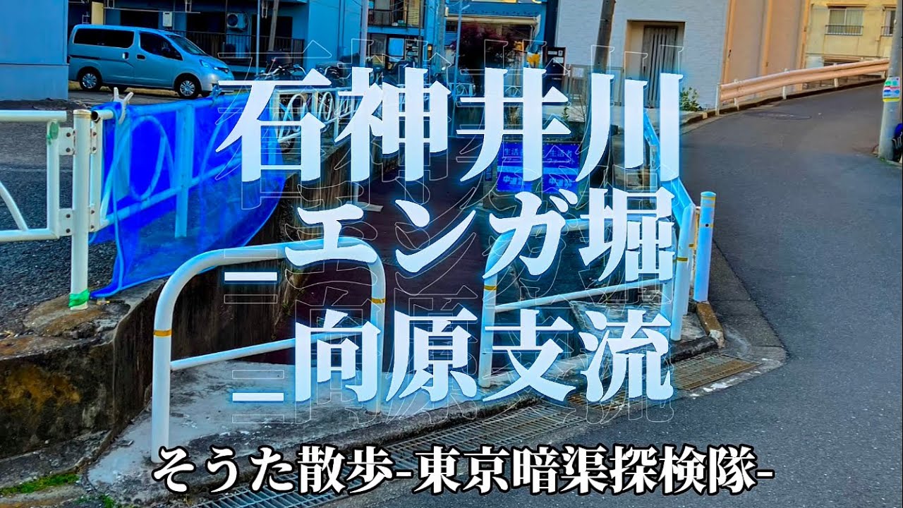 #暗渠 石神井川_エンガ堀_向原支流 #そうた散歩 #東京暗渠探検隊 