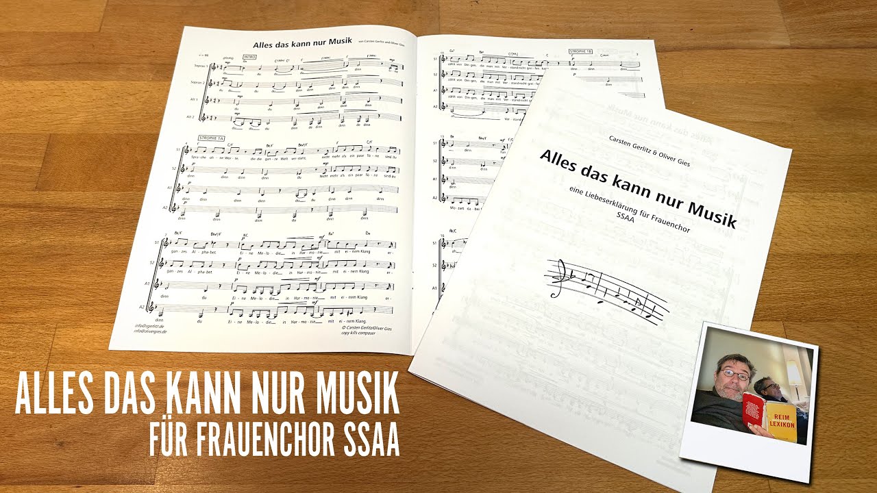 ALLES DAS KANN NUR MUSIK für Frauenchor (SSAA)
