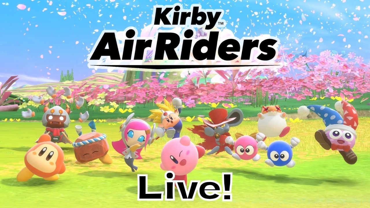 🔴 Kirby Air Riders Online Ranked and Paddock! | ItsSkitty15 Live