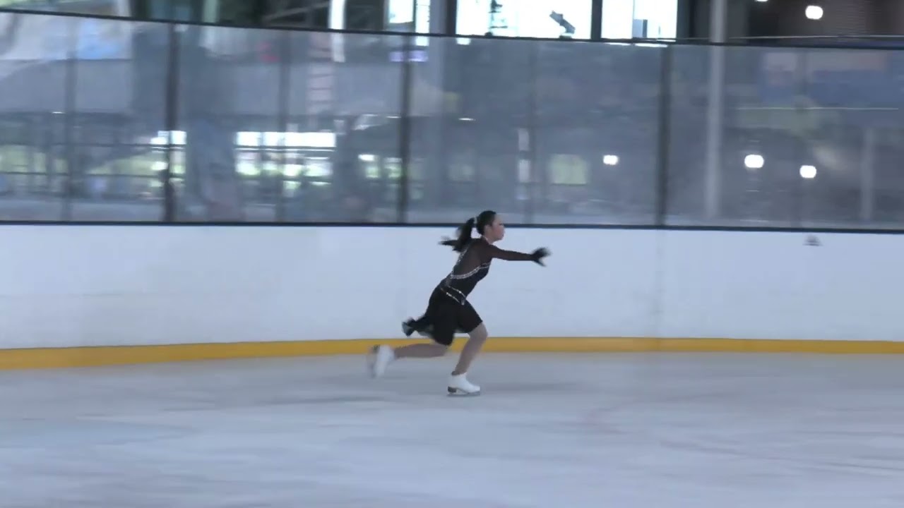 Unicorn Dance Trophy 2025 Solo Ice Dance International Evelyn Z. Advanced Novice Free Dance