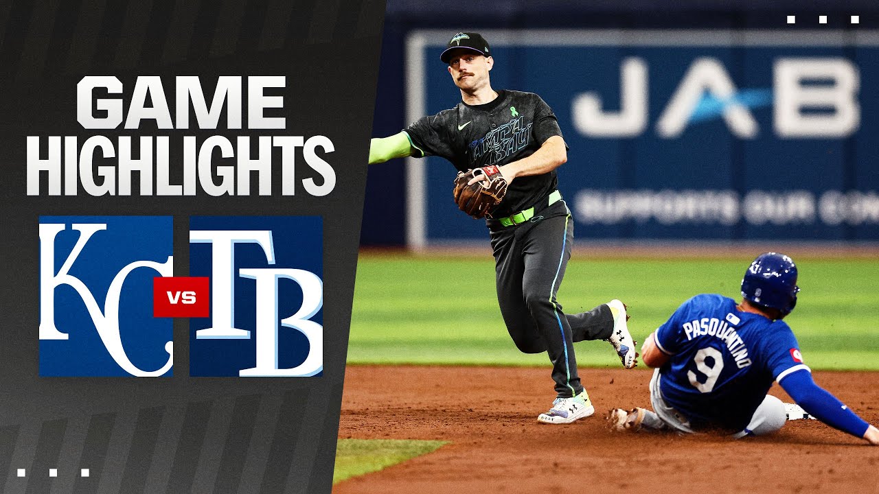 Royals vs. Rays Game Highlights (5/25/24) | MLB Highlights