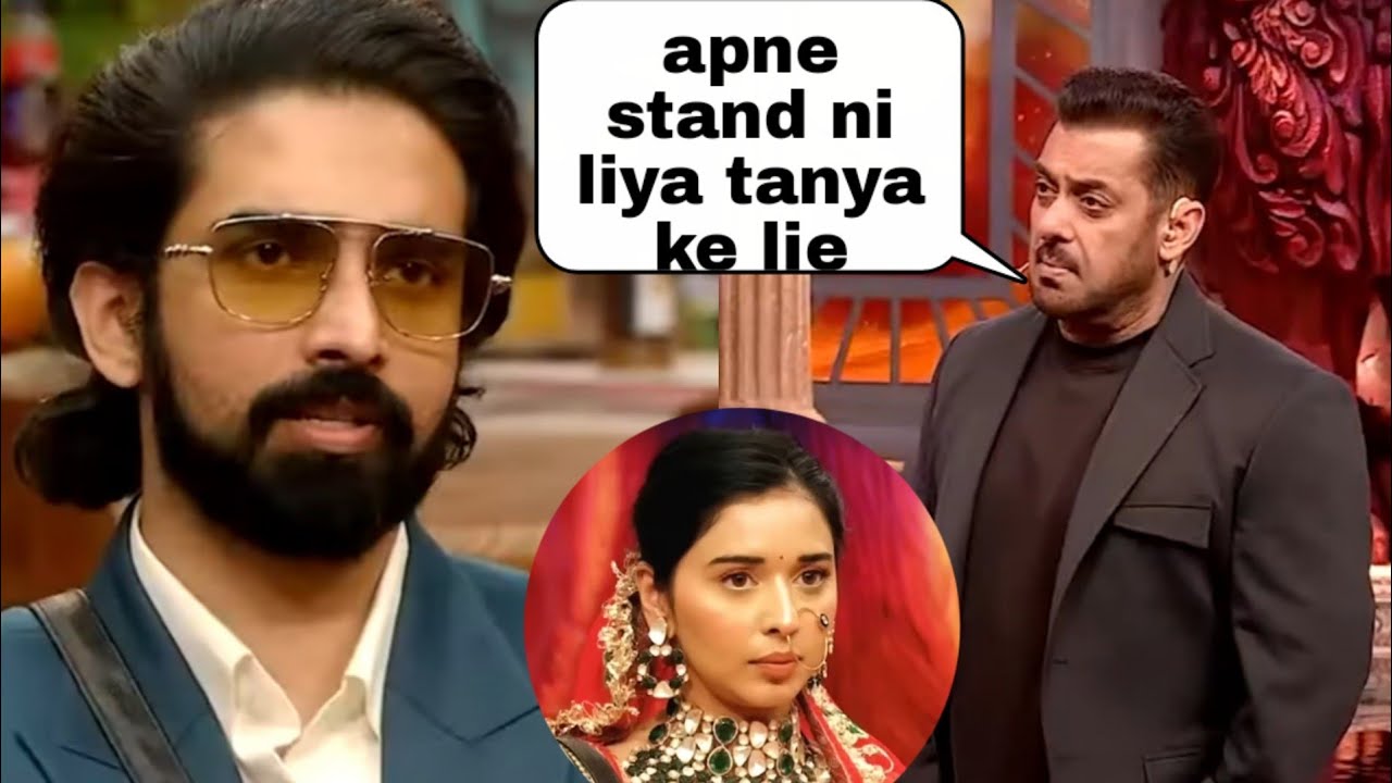 Bigg Boss 19 Weekend ka Vaar Salman Khan angry at Amaal malik for tanya mittal,Tanya ko mila Support