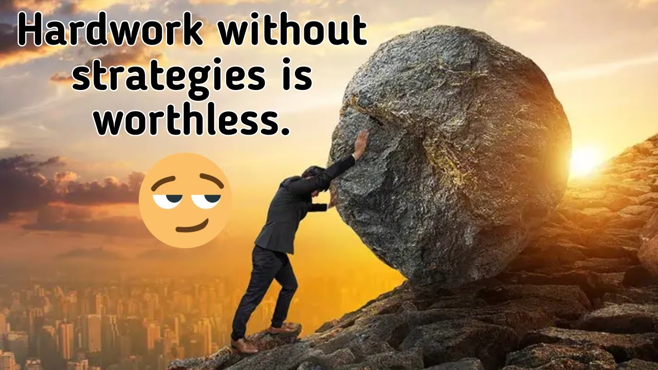 Hard work without strategy is worthless | Dadaalbadan oo bilaa qorshe ah waa madhalees.