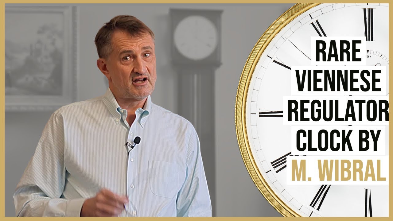 Rare Viennese Regulator Clock | Visiting a clock collector in Pilsen