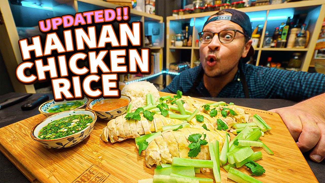 The Perfect Hainanese Chicken Rice