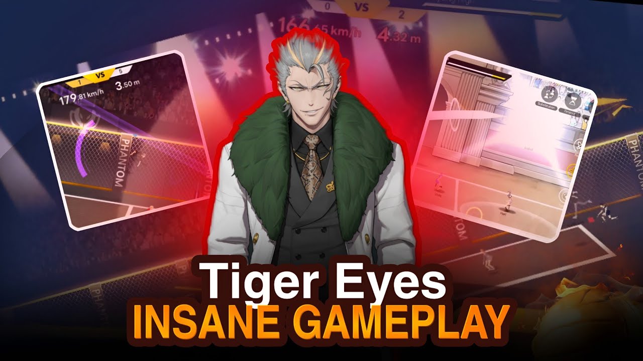 Tiger eyes event spike cross - Isabel vs Raul - new event gameplay #thespike