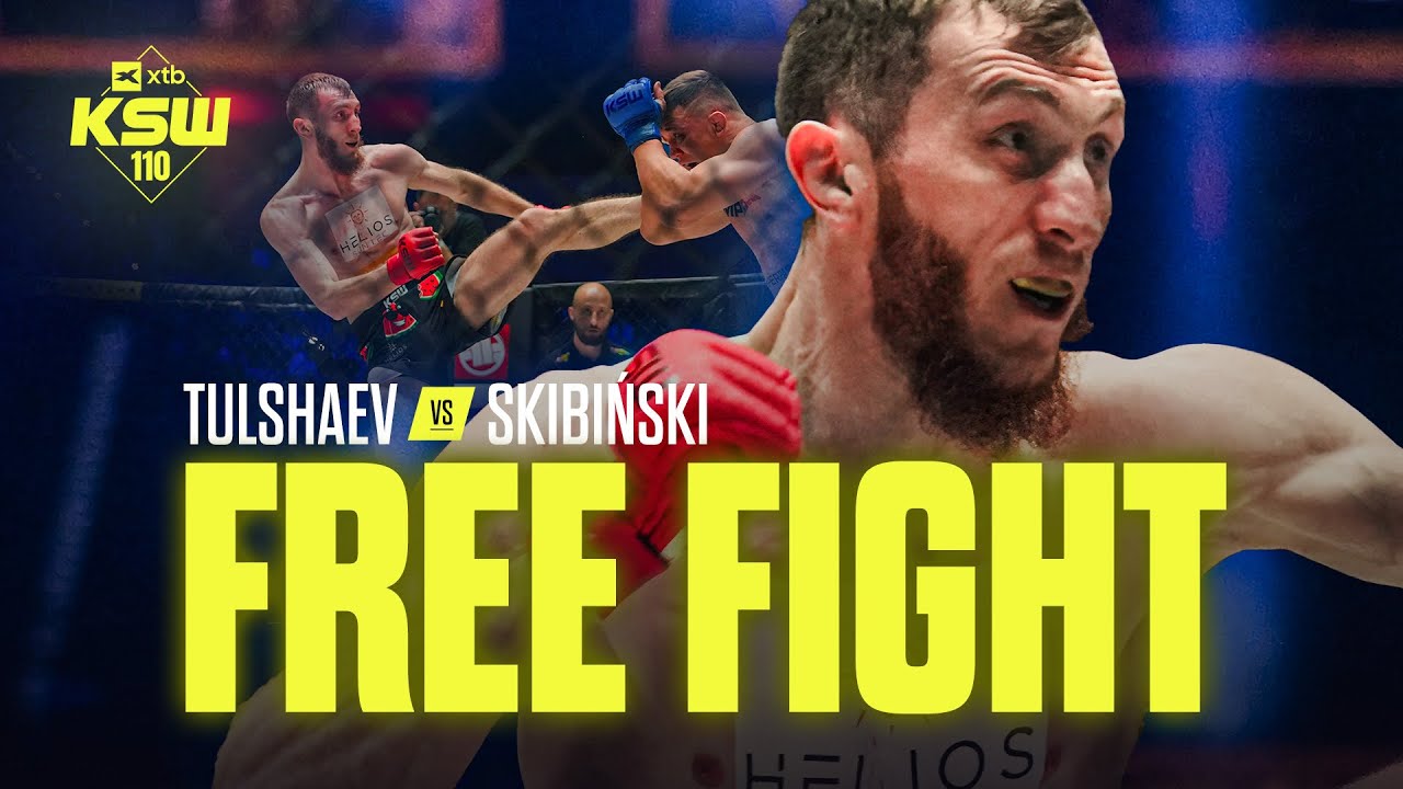 Muslim Tulshaev vs Daniel Skibiński - Darmowa walka przed XTB KSW 110 | KSW Free Fight