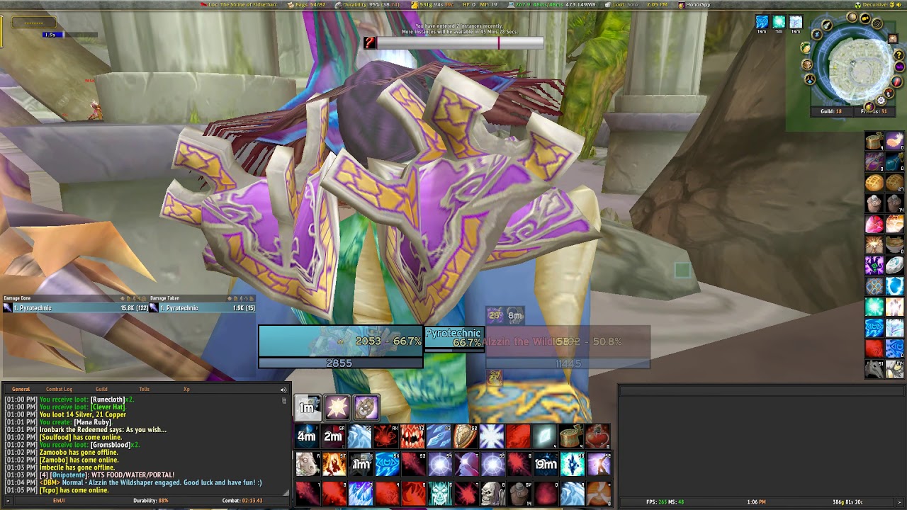 60 Mage Soloing DM east 