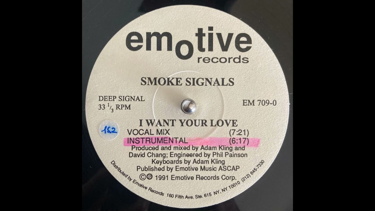 Smoke Signals –  I Want Your Love (Instrumental)