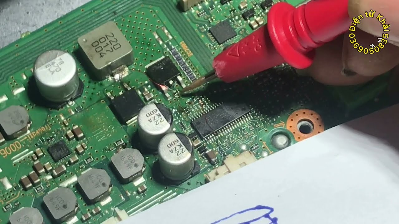 Hướng dẫn cách sửa tivi Sony 48w 650d sáu nhịp hư Bỏ cao áp