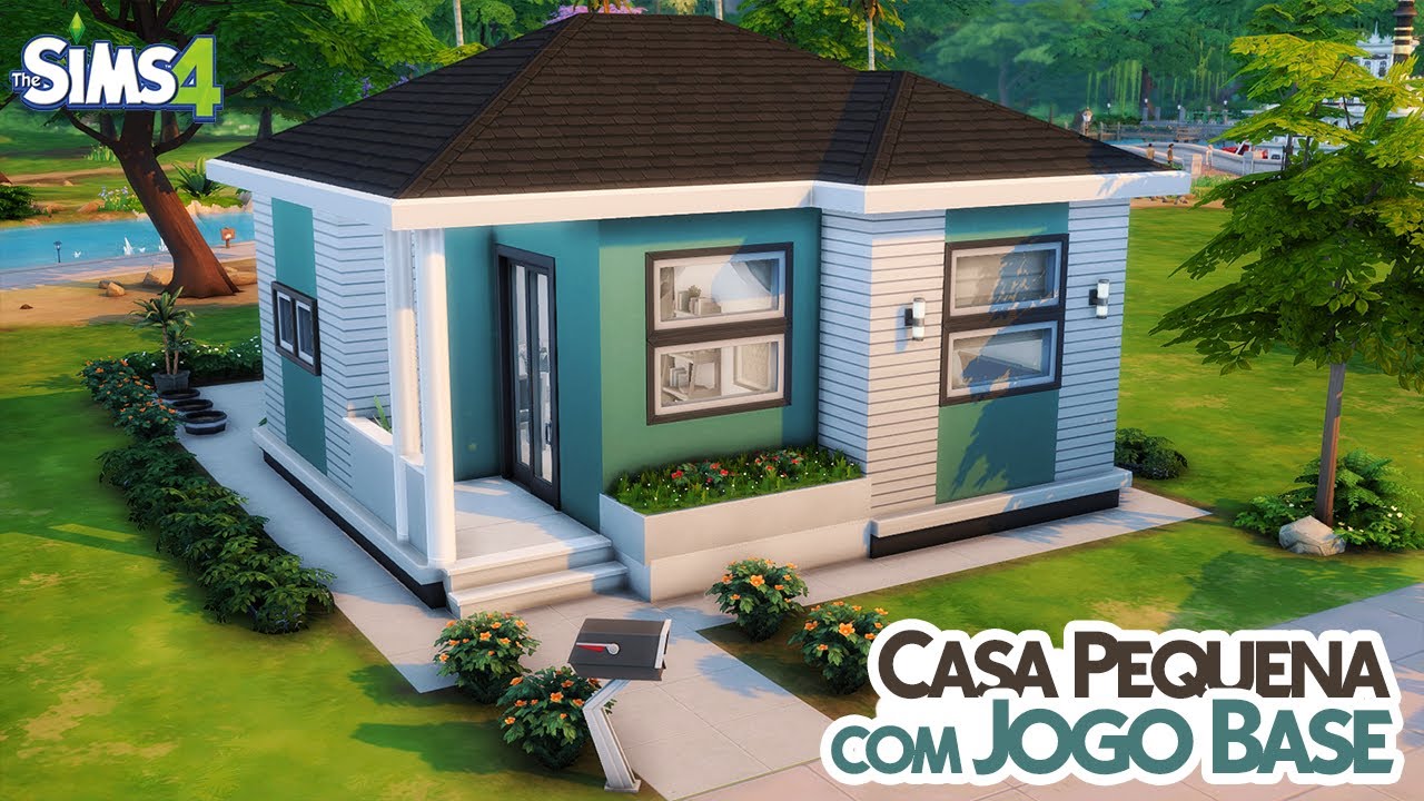 Casa Pequena Familiar com Jogo Base | The Sims 4: Speed Build