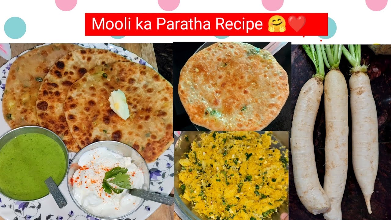 Mooli ka Paratha Recipe 😋🤗❤️