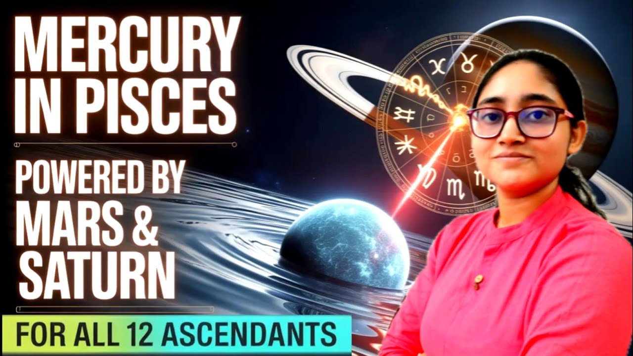 ALL 12 Signs | MARS, SATURN & MERCURY Conjunct in Pisces 2026| 11th Apr - 30th Apr 2026