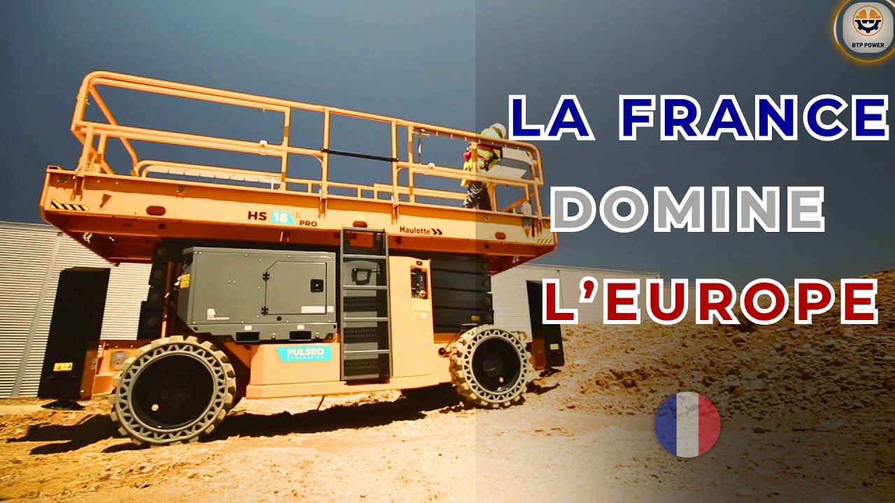 HAULOTTE : Comment La marque fran&ccedil;aise est devenue leader europ&eacute;en de la nacelle ?