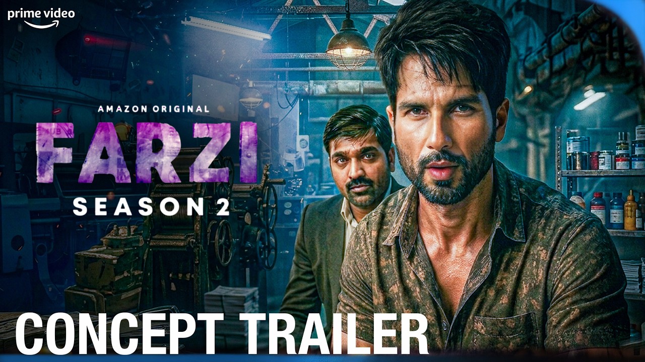 FARZI Season 2 | Concept Trailer | Shahid Kapoor | K.K. Menon | Raj & DK | Vijay Sethupathi |Raashii