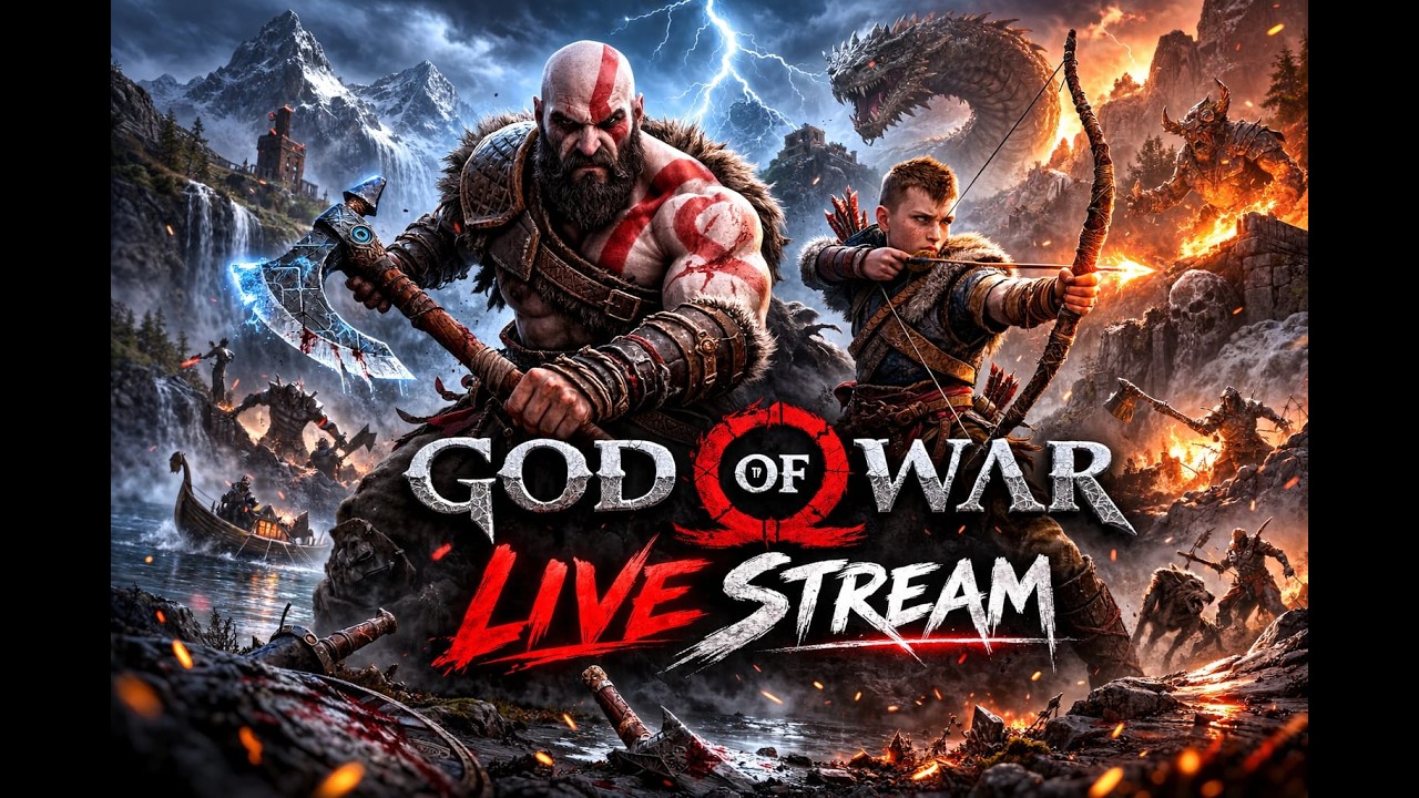 God of War Live Gameplay 2026 ⚔️ Ultimate Combat & Boss Fights