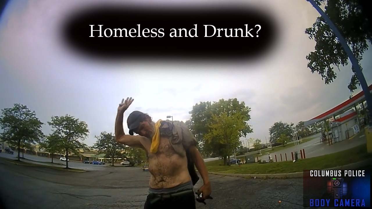 Officers called about a man Begging outside of a Fast Food Restaurant