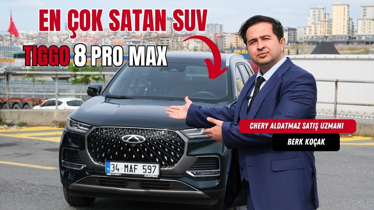 Türkiye'nin En Çok Tercih Edilen SUV'u: TIGGO 8 PRO MAX!