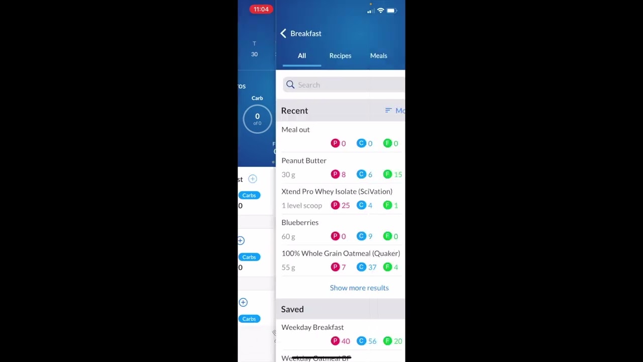 Macros First | Alternative to MyFitnessPal