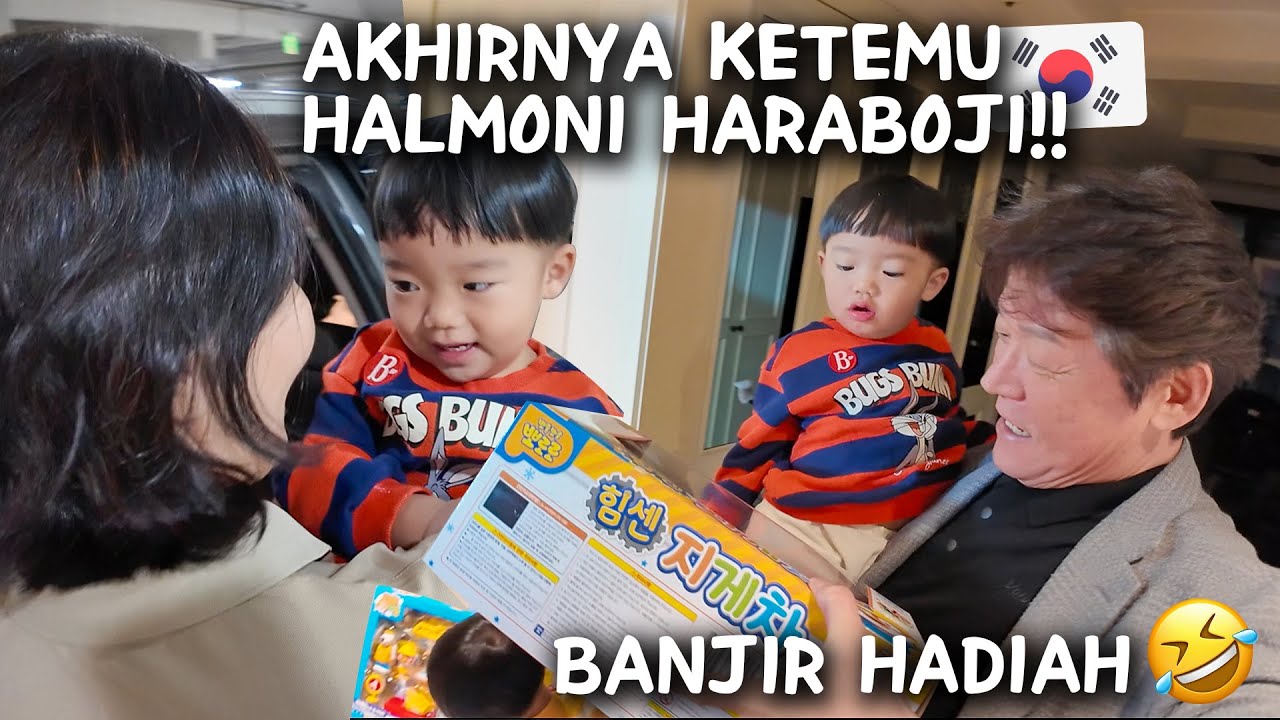 JIYONG NANGIS GAK?🤔 BERTEMU HALMONI & HARABOJI DI KOREA LAGI!🇰🇷