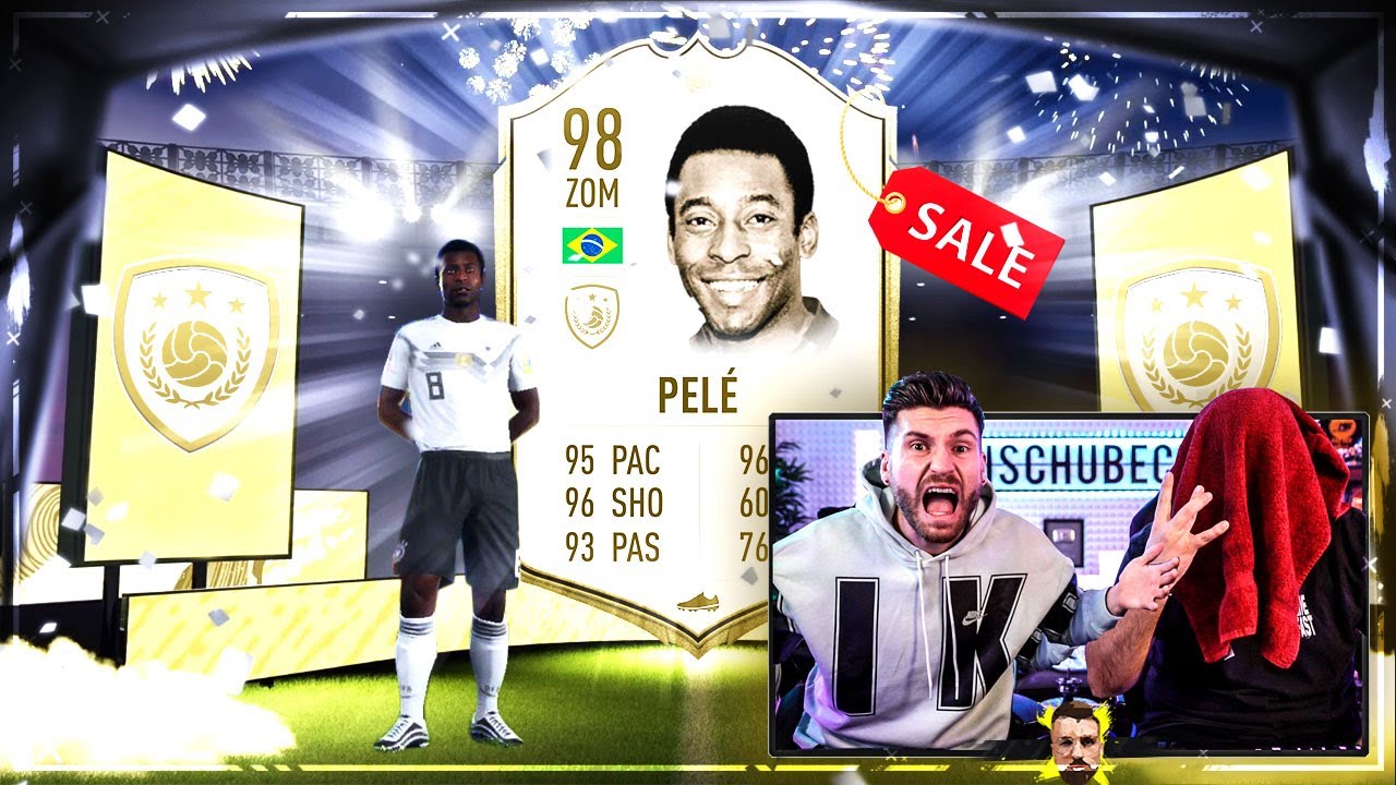 Wir haben 98 PRIME ICON PELE (gekauft) !! Eine Kanal Legende kehrt zurück in FIFA 20